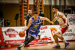 Basketball, Basketball Austria, Cup Final Four 2021/22 
Halbfinale 2, BC Vienna, Gmunden Swans, Benedikt Güttl (7)