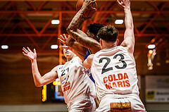 Basketball, Basketball Austria, Cup Final Four 2021/22 
Halbfinale 1, BBC Nord Dragonz, Oberwart Gunners, Rob Howard (5)