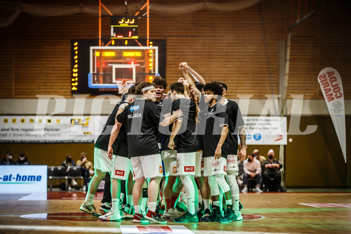 Basketball, Basketball Austria, Cup Final Four 2021/22 
Halbfinale 1, BBC Nord Dragonz, Oberwart Gunners, COLDA MARIS BBC Nord Dragonz
