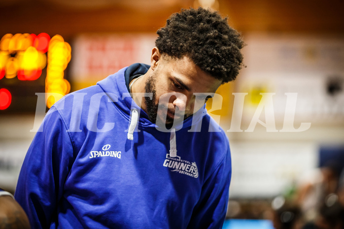 Basketball, Basketball Austria, Cup Final Four 2021/22 
Halbfinale 1, BBC Nord Dragonz, Oberwart Gunners, Connor Cashaw