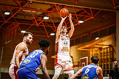 Basketball, Basketball Austria, Cup Final Four 2021/22 
Halbfinale 2, BC Vienna, Gmunden Swans, Bogic Vujosevic (5)