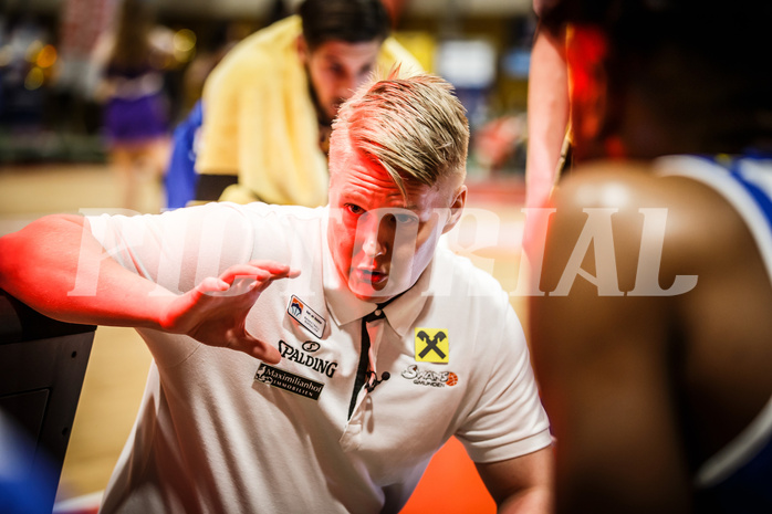 Basketball, Basketball Austria, Cup Final Four 2021/22 
Halbfinale 2, BC Vienna, Gmunden Swans, Aleksi Koskinnen (Head Coach)
