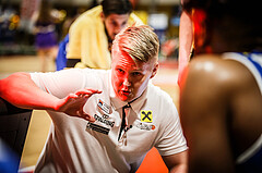 Basketball, Basketball Austria, Cup Final Four 2021/22 
Halbfinale 2, BC Vienna, Gmunden Swans, Aleksi Koskinnen (Head Coach)