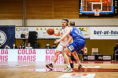 Basketball, Basketball Austria, Cup Final Four 2021/22 
Halbfinale 1, BBC Nord Dragonz, Oberwart Gunners, Ognjen Drljaca (4)
