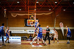 Basketball, Basketball Austria, Cup Final Four 2021/22 
Halbfinale 1, BBC Nord Dragonz, Oberwart Gunners, #featured jumpball
