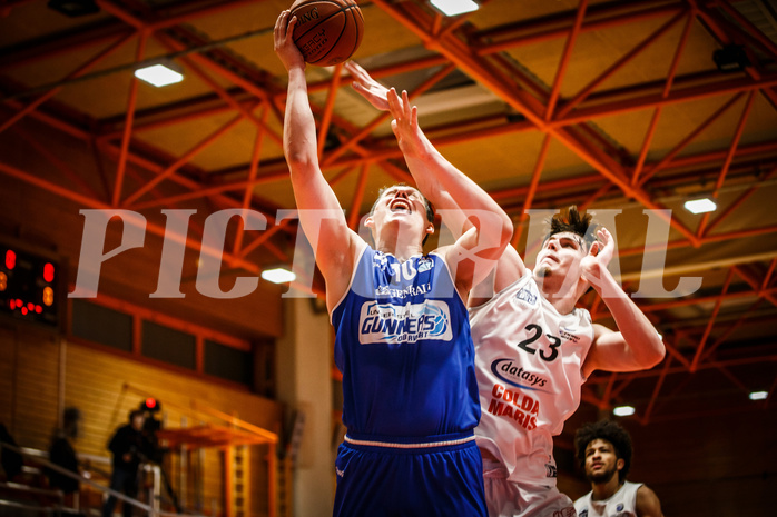 Basketball, Basketball Austria, Cup Final Four 2021/22 
Halbfinale 1, BBC Nord Dragonz, Oberwart Gunners, Tyler Creammer (10)