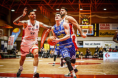 Basketball, Basketball Austria, Cup Final Four 2021/22 
Halbfinale 2, BC Vienna, Gmunden Swans, Benedikt Güttl (7)