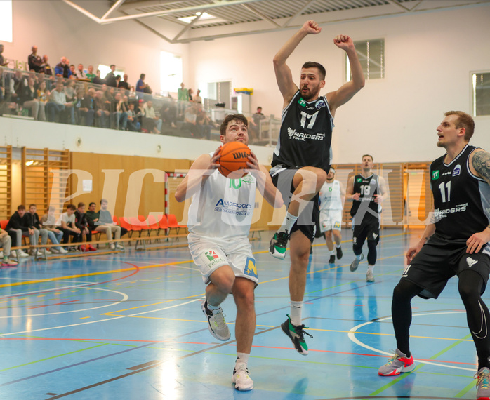 Basketball Zweite Liga 2023/24, Playoff, Viertelfinale Spiel 1 Union Deutsch Wagram Aligators vs. Raiders Tirol



