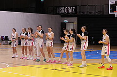 03.03.2024, Graz, Raiffeisen Sportpark, Basketball Damen Superliga 2023/24, Grunddurchgang 14.Runde, UBSC-DBBC Graz - DBB OCS Diamond Ladies Wels ,  