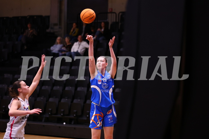 03.03.2024, Graz, Raiffeisen Sportpark, Basketball Damen Superliga 2023/24, Grunddurchgang 14.Runde, UBSC-DBBC Graz - DBB OCS Diamond Ladies Wels ,  