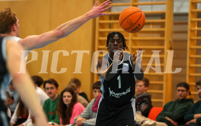 Basketball Zweite Liga 2023/24, Playoff, Viertelfinale Spiel 1 Union Deutsch Wagram Aligators vs. Raiders Tirol


