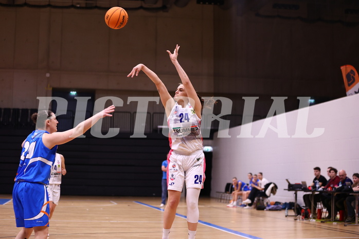 03.03.2024, Graz, Raiffeisen Sportpark, Basketball Damen Superliga 2023/24, Grunddurchgang 14.Runde, UBSC-DBBC Graz - DBB OCS Diamond Ladies Wels ,  