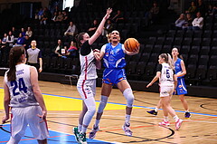 03.03.2024, Graz, Raiffeisen Sportpark, Basketball Damen Superliga 2023/24, Grunddurchgang 14.Runde, UBSC-DBBC Graz - DBB OCS Diamond Ladies Wels ,  