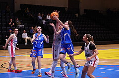 03.03.2024, Graz, Raiffeisen Sportpark, Basketball Damen Superliga 2023/24, Grunddurchgang 14.Runde, UBSC-DBBC Graz - DBB OCS Diamond Ladies Wels ,  