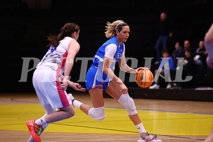 03.03.2024, Graz, Raiffeisen Sportpark, Basketball Damen Superliga 2023/24, Grunddurchgang 14.Runde, UBSC-DBBC Graz - DBB OCS Diamond Ladies Wels ,  