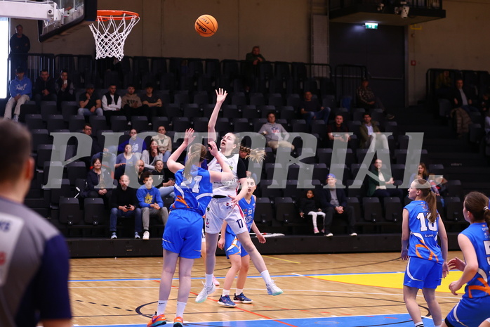 03.03.2024, Graz, Raiffeisen Sportpark, Basketball Damen Superliga 2023/24, Grunddurchgang 14.Runde, UBSC-DBBC Graz - DBB OCS Diamond Ladies Wels ,  