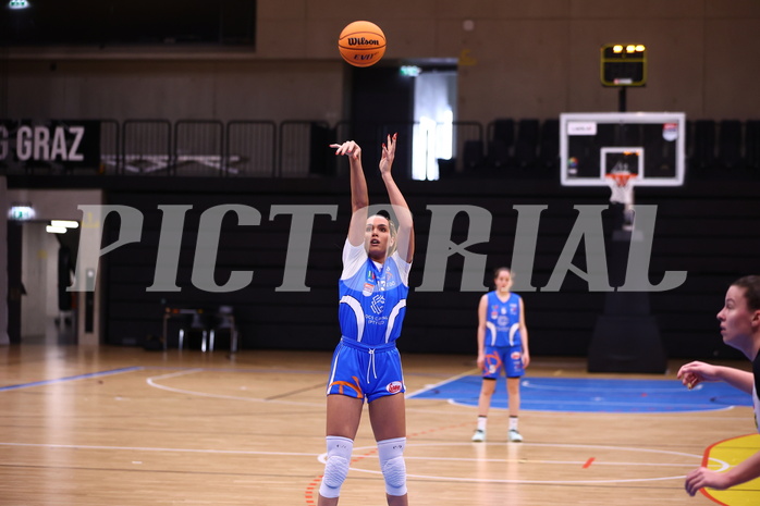 03.03.2024, Graz, Raiffeisen Sportpark, Basketball Damen Superliga 2023/24, Grunddurchgang 14.Runde, UBSC-DBBC Graz - DBB OCS Diamond Ladies Wels ,  
