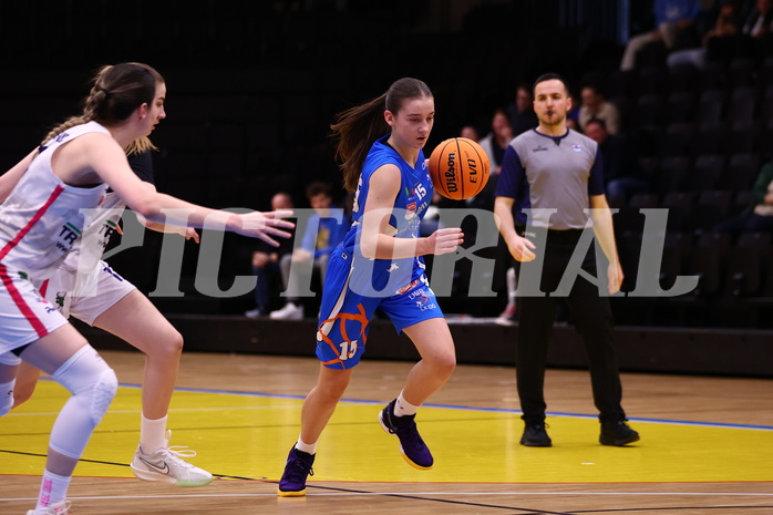 03.03.2024, Graz, Raiffeisen Sportpark, Basketball Damen Superliga 2023/24, Grunddurchgang 14.Runde, UBSC-DBBC Graz - DBB OCS Diamond Ladies Wels ,  