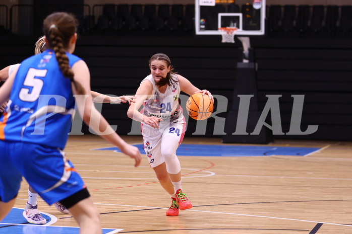 03.03.2024, Graz, Raiffeisen Sportpark, Basketball Damen Superliga 2023/24, Grunddurchgang 14.Runde, UBSC-DBBC Graz - DBB OCS Diamond Ladies Wels ,  