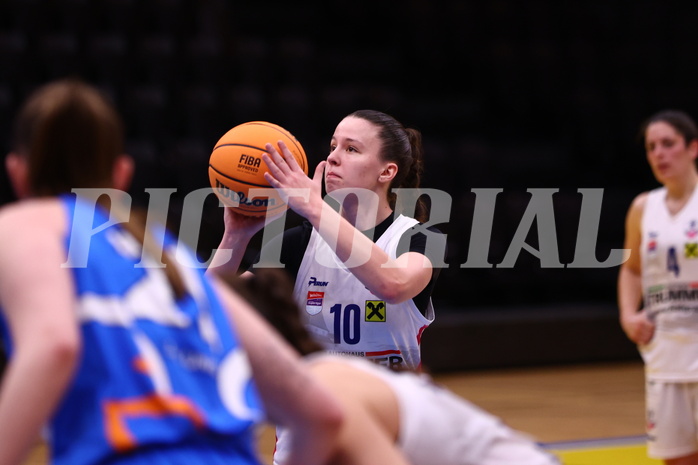03.03.2024, Graz, Raiffeisen Sportpark, Basketball Damen Superliga 2023/24, Grunddurchgang 14.Runde, UBSC-DBBC Graz - DBB OCS Diamond Ladies Wels ,  