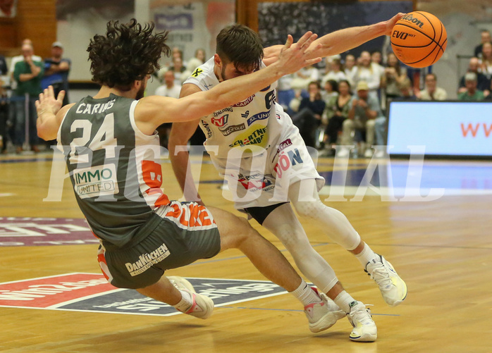 Basketball Superliga 2023/24, 1.Plazierungsrunde Gmunden Swans vs. Klosterneuburg Dukes


