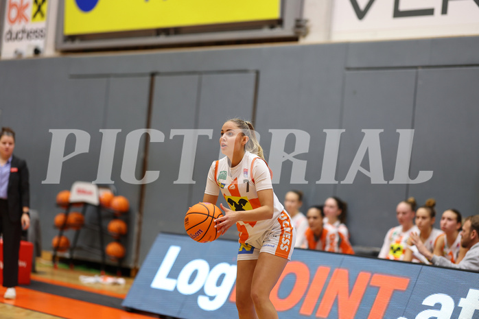 Basketball Damen Superliga 2024/25, Grunddurchgang 10.Runde BK Duchess Klosterneuburg vs. Vienna United


