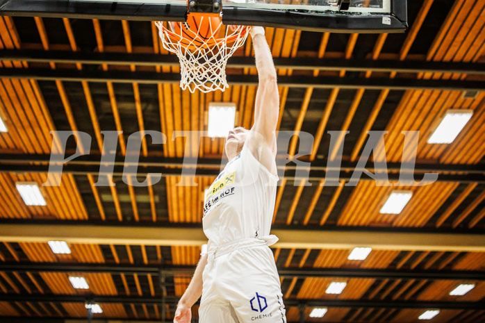 Basketball, Basketball Zweite Liga 2024/25, Grunddurchgang 13.Runde, Mattersburg Rocks, Güssing Blackbirds, Asdren Drew Koka (22)