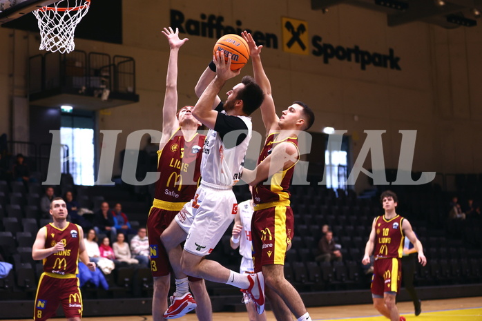 22.12.2024, Graz, Raiffeisen Sportpark Graz, Basketball Zweite Liga 2024/25, Grunddurchgang, Runde 13, Future Team Steiermark vs Safare Traiskirchen Lions NexGen