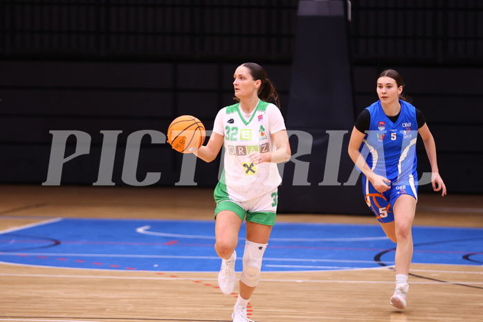 22.12.2024, Graz, Raiffeisen Sportpark, Basketball Damen Superliga 2024/25, Grunddurchgang, 10.Runde, UBI Holding Graz vs. DBB Wels