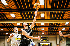 Basketball, Basketball Zweite Liga 2024/25, Grunddurchgang 13.Runde, Mattersburg Rocks, Güssing Blackbirds, Luka Gaspar (15)