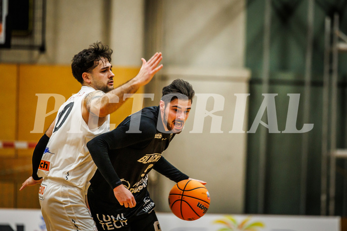 Basketball, Basketball Zweite Liga 2024/25, Grunddurchgang 13.Runde, Mattersburg Rocks, Güssing Blackbirds, Thomas Linzer (9)