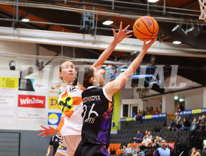 Basketball Damen Superliga 2024/25, Grunddurchgang 10.Runde BK Duchess Klosterneuburg vs. Vienna United


