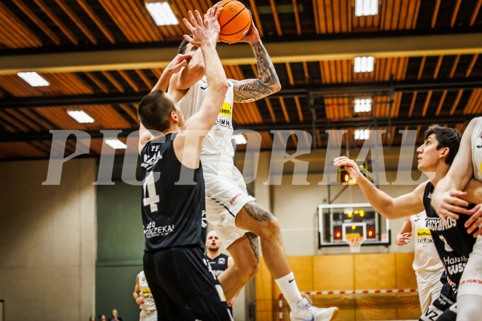 Basketball, Basketball Zweite Liga 2024/25, Grunddurchgang 13.Runde, Mattersburg Rocks, Güssing Blackbirds, Petar Zivkovic (8)
