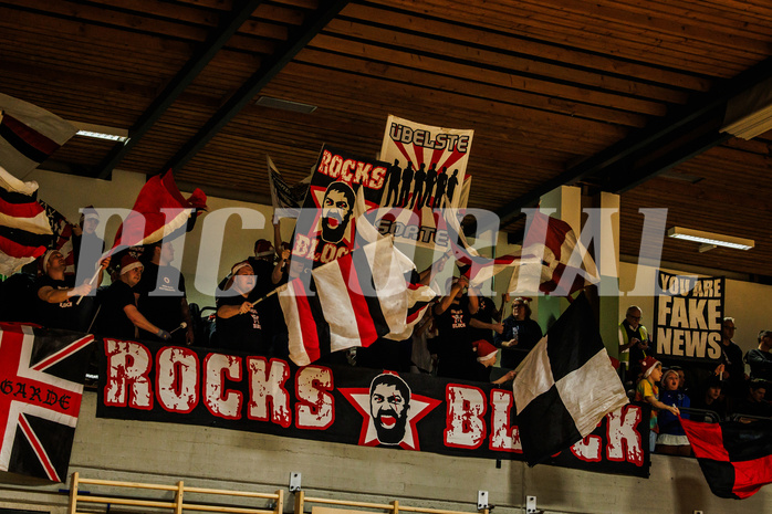 Basketball, Basketball Zweite Liga 2024/25, Grunddurchgang 13.Runde, Mattersburg Rocks, Güssing Blackbirds, Rocks Block