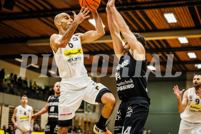 Basketball, Basketball Zweite Liga 2024/25, Grunddurchgang 13.Runde, Mattersburg Rocks, Güssing Blackbirds, Dominik Alturban (6)