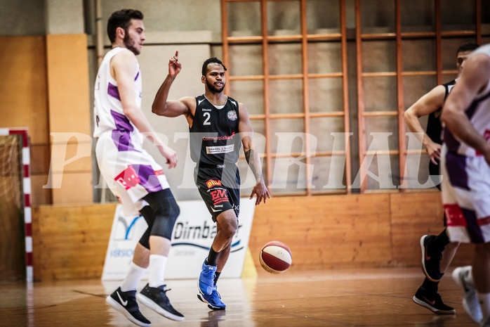Basketball, 2.Bundesliga, Playoff HF Spiel 2, Mattersburg Rocks, Vienna D.C. Timberwolves, Royce Woodridge (2)