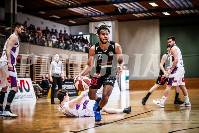 Basketball, 2.Bundesliga, Playoff HF Spiel 2, Mattersburg Rocks, Vienna D.C. Timberwolves, Royce Woodridge (2)