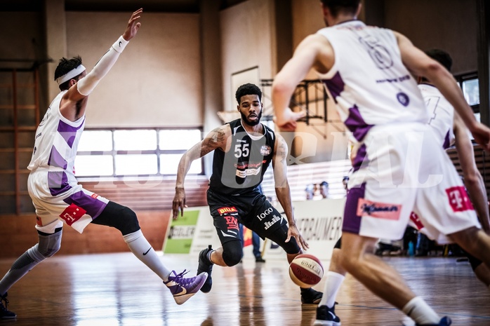 Basketball, 2.Bundesliga, Playoff HF Spiel 2, Mattersburg Rocks, Vienna D.C. Timberwolves, Arnold FRIPP (55)