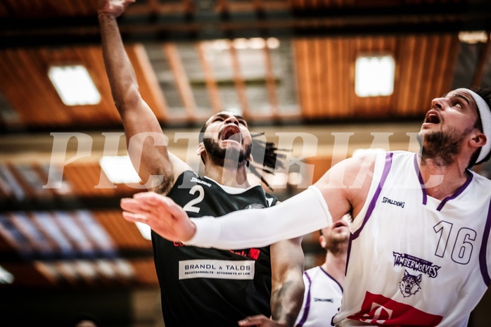 Basketball, 2.Bundesliga, Playoff HF Spiel 2, Mattersburg Rocks, Vienna D.C. Timberwolves, Royce Woodridge (2)
