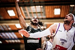 Basketball, 2.Bundesliga, Playoff HF Spiel 2, Mattersburg Rocks, Vienna D.C. Timberwolves, Royce Woodridge (2)