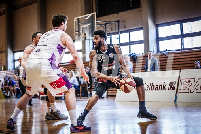 Basketball, 2.Bundesliga, Playoff HF Spiel 2, Mattersburg Rocks, Vienna D.C. Timberwolves, Arnold FRIPP (55)