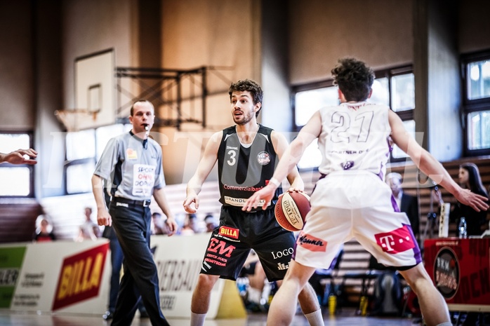 Basketball, 2.Bundesliga, Playoff HF Spiel 2, Mattersburg Rocks, Vienna D.C. Timberwolves, Jan Nicoli (3)