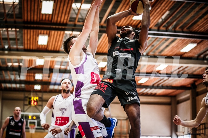 Basketball, 2.Bundesliga, Playoff HF Spiel 2, Mattersburg Rocks, Vienna D.C. Timberwolves, Royce Woodridge (2)