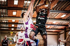 Basketball, 2.Bundesliga, Playoff HF Spiel 2, Mattersburg Rocks, Vienna D.C. Timberwolves, Royce Woodridge (2)