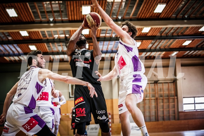 Basketball, 2.Bundesliga, Playoff HF Spiel 2, Mattersburg Rocks, Vienna D.C. Timberwolves, Arnold FRIPP (55)