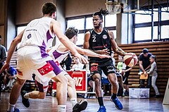 Basketball, 2.Bundesliga, Playoff HF Spiel 2, Mattersburg Rocks, Vienna D.C. Timberwolves, Royce Woodridge (2)