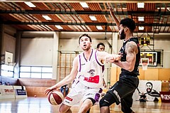 Basketball, 2.Bundesliga, Playoff HF Spiel 2, Mattersburg Rocks, Vienna D.C. Timberwolves, Nemanja Nikolic (6)