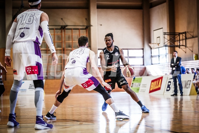 Basketball, 2.Bundesliga, Playoff HF Spiel 2, Mattersburg Rocks, Vienna D.C. Timberwolves, Royce Woodridge (2)