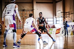 Basketball, 2.Bundesliga, Playoff HF Spiel 2, Mattersburg Rocks, Vienna D.C. Timberwolves, Royce Woodridge (2)