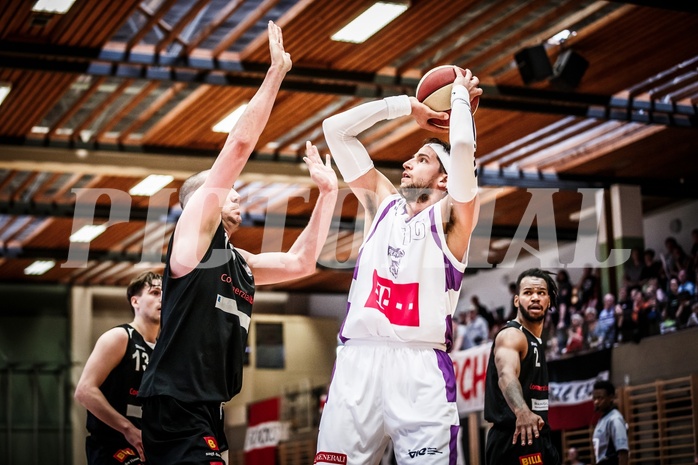 Basketball, 2.Bundesliga, Playoff HF Spiel 2, Mattersburg Rocks, Vienna D.C. Timberwolves, Marco Kolaric (16)